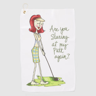 Serviette De Golf Madame Golfer