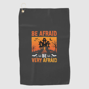 Serviette De Golf Maison Hantée Halloween Soyez Craintifs Création