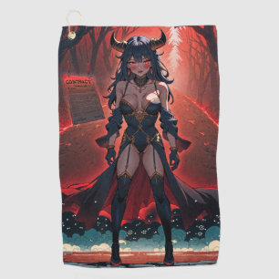 Serviette De Golf Manifestation avec contact à Crossroads, Anime Dem