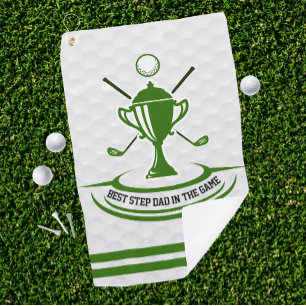 Serviette De Golf Meilleur dans le cadeau de jeu pour papa, grand-pè