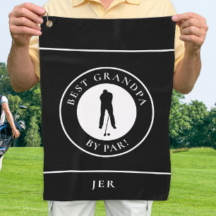 Serviette De Golf Meilleur Grand-Père Golfeur Grand-père Modern Spor