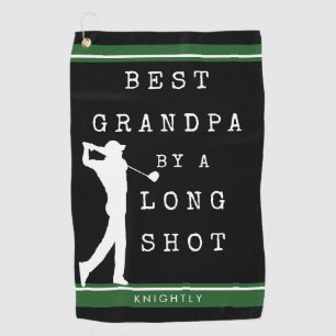Serviette De Golf MEILLEUR PAPA NOËL DE LOIN Personnalisé