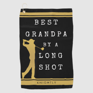 Serviette De Golf MEILLEUR PAPA NOEL DE LOIN Personnalisé