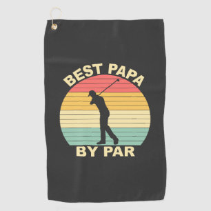Serviette De Golf Meilleur Papa Par - Golf