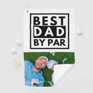 Serviette De Golf Meilleur Papa Par Photo Golf Serviette