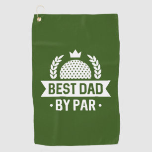 Serviette De Golf Meilleur papa par rapport