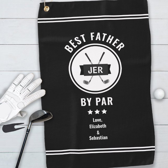 Serviette De Golf Meilleur Père Par Par Moderne Golfeur Golf Lover N (Créateur téléchargé)