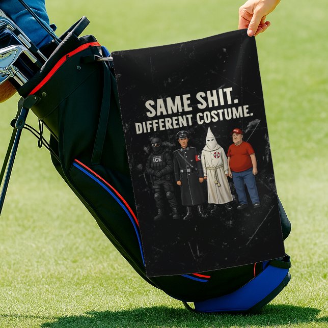 Serviette De Golf Même Différent Costume (Créateur téléchargé)