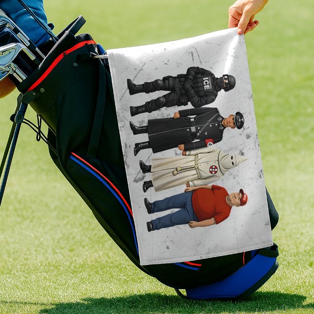 Serviette De Golf Même Différent Costume (Créateur téléchargé)