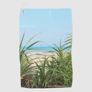 Serviette De Golf mer, plage, palme, nature, été, arbre, tropical,