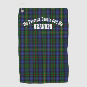 Serviette De Golf Mes gens préférés m'appellent grand-père GRANDPA