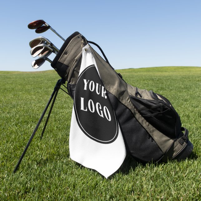 Serviette De Golf Moderne, élégant, élégant et personnalisable (Vert)