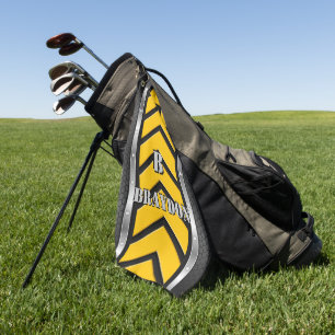 Serviette De Golf Modifier le nom initial Ajouter le nom Flèches d'a