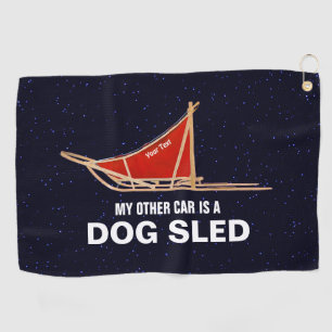 Serviette De Golf Mon Autre Voiture Est Un Chien