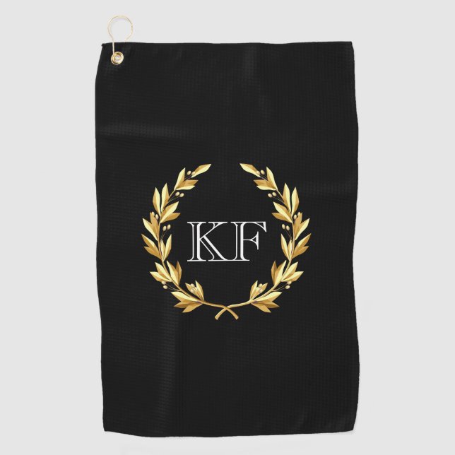 Serviette de golf Monogram (Devant)