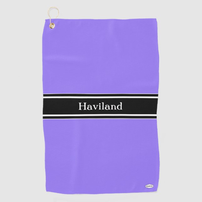 Serviette De Golf Monogramme Golf Towel HAMbWG (Devant)