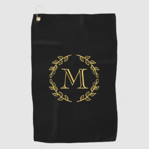 Serviette De Golf Monogramme vintage