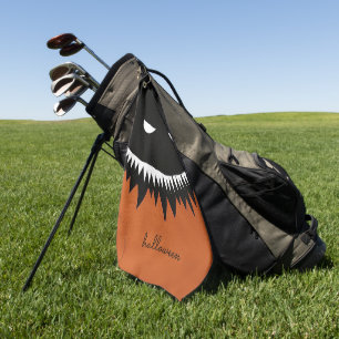 Serviette De Golf Monstre d'Halloween