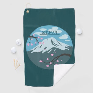 Serviette De Golf Mont Fuji