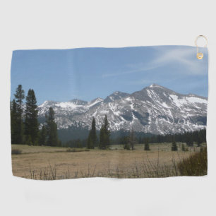 Serviette De Golf Montagnes de la Sierra Nevada I depuis Yosemite