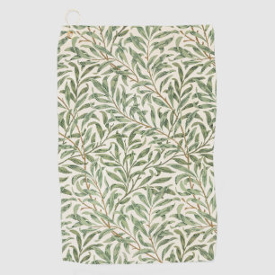 Serviette De Golf Morris - Saule d'antiquité feuilles & Branches Mot