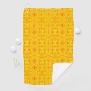 Serviette De Golf Mosaïque Soleil Levant