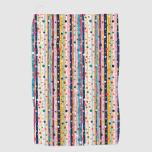 Motif à pois et rayures Color Pop