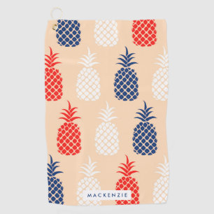 Serviette De Golf Motif ananas