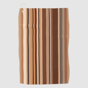 Serviette De Golf Motif Brown trié  