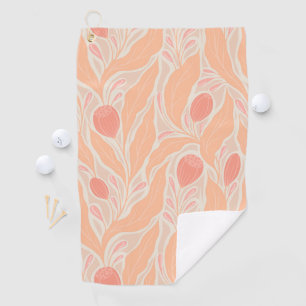 Serviette De Golf Motif de fleurs