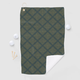 Serviette De Golf Motif de noeud celtique élégant