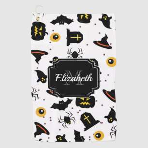 Serviette De Golf Motif d'Halloween