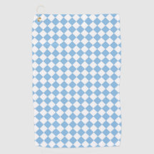 Motif diamant de damier bleu et blanc