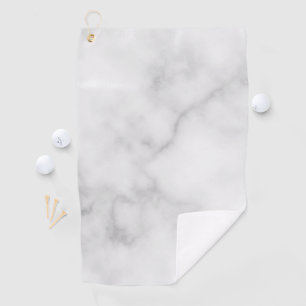 Serviette De Golf Motif Marbre blanc élégant