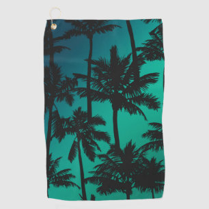 Serviette De Golf Motif Palm Tree