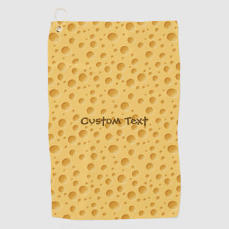 Serviette De Golf Motif suisse au fromage