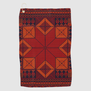 Serviette De Golf Motif traditionnel Palestine broderie tatreez
