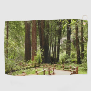 Serviette De Golf Muir Woods Chemin I Nature Photographie