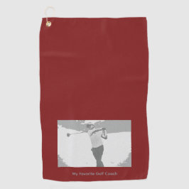 Serviette De Golf My Favorite Golf Coach