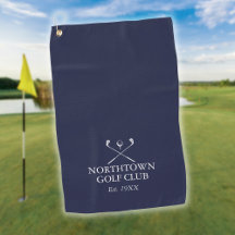 Nom de golf personnalisé Bleu marine