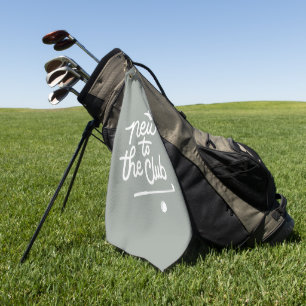 Serviette De Golf Nouveau au Club Golf Baby Shower