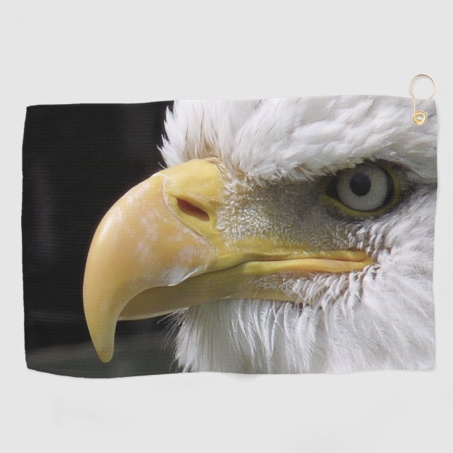 SERVIETTE DE GOLF OISEAU D'AGLE (Horizontal)