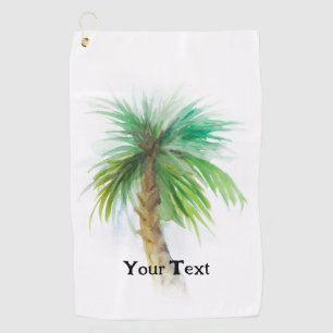 Serviette De Golf Palmier personnalisé personnalisé