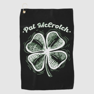 Serviette De Golf Pat McCrotch Chance Du Jour de la Saint Patrick Ir