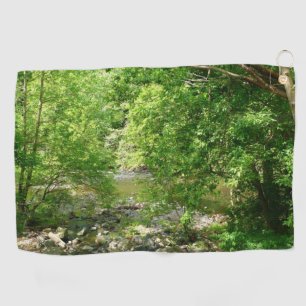 Serviette De Golf Patapsco River View Maryland Nature Photographie
