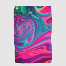 Patters bleus bleus Green Abstract