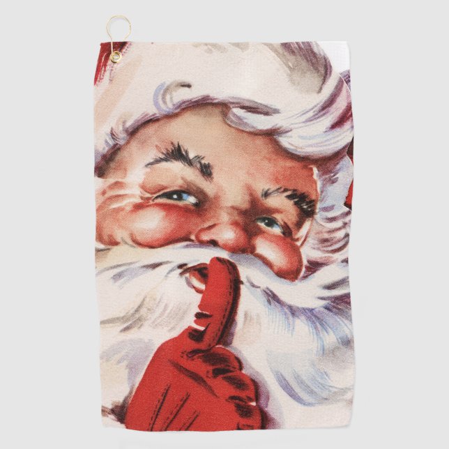 Serviette De Golf Père Noël 003 (Devant)