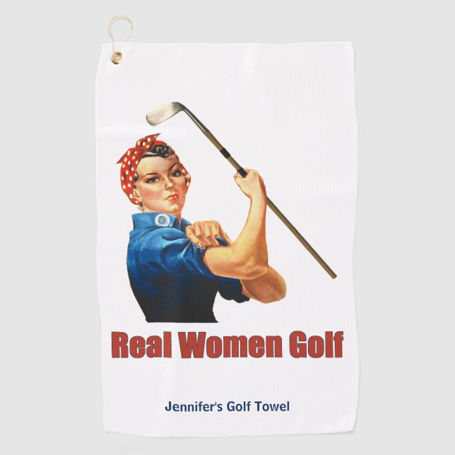 Serviette de golf personnalisée (Devant)