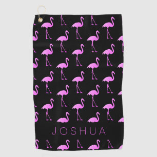 Serviette de golf personnalisée avec imprimé flama
