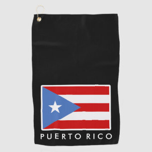 Serviette de golf personnalisée, drapeau de Porto